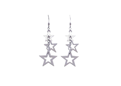 Rhodium Plated | Chandelier Earrings